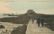 35 Ille Et Vilaine  / CPA FRANCE 35 "Saint Malo, le fort du petit Bé"