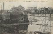 35 Ille Et Vilaine  / CPA FRANCE 35 "Saint Malo, le pont roulant à marée basse"