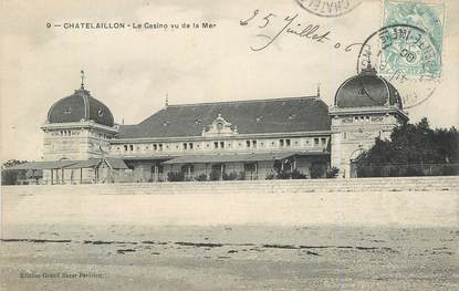 CPA FRANCE 17 "Chatelaillon, le casino vu de la mer"