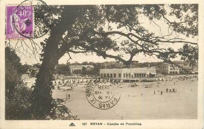 CPA FRANCE 17 "Royan, Conche de Pontaillac"