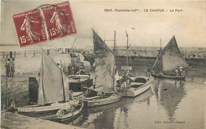 CPA FRANCE 17 "Le Chapus, le port"