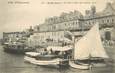  / CPA FRANCE 35 "Saint Malo, la cale, le bac, les vedettes" / BATEAU