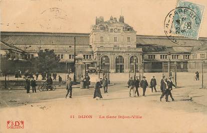 CPA FRANCE 21 "Dijon, la gare"