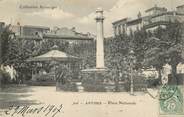 06 Alpe Maritime  / CPA FRANCE 06 "Antibes, place Nationale"