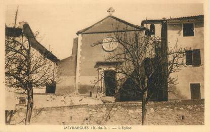  / CPA FRANCE 13 "Meyrargues, l'église"