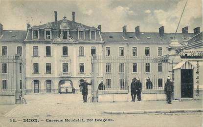 CPA FRANCE 21 "Dijon, caserne Heudelet"