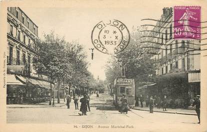 CPA FRANCE 21 "Dijon, avenue Maréchal Foch"