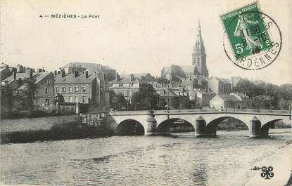  / CPA FRANCE 08 "Charleville Mézières, le pont"