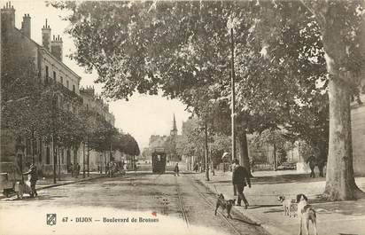 CPA FRANCE 21 "Dijon, Bld de Brosses"