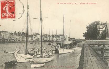 CPA FRANCE 44 "Le Pouliguen, les yachts de plaisance"