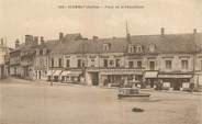 72 Sarthe / CPA FRANCE 72 "Ecommoy, place de la république "