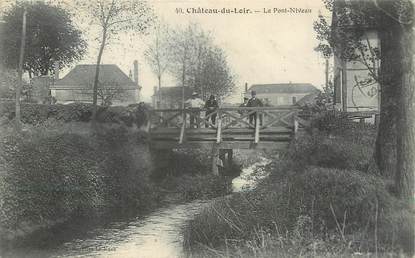 / CPA FRANCE 72 "Château du Loir, le pont niveau"