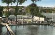 / CPSM FRANCE 72 "Château du Loir, piscine des cheminots, la piscine et les jeux"