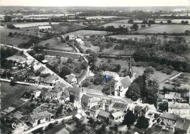 / CPSM FRANCE 72 "Beaumont Pied de Boeuf, vue aérienne"