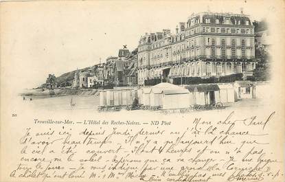 CPA FRANCE 14 "Trouville sur Mer, Hôtel des Roches Noires"