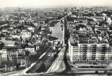 / CPSM FRANCE 71 "Chalon sur Saone, vue d'ensemble sur le canal"