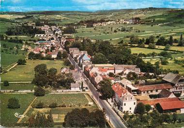 / CPSM FRANCE 71 "Mercurey, vue générale aérienne "