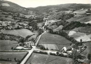 / CPSM FRANCE 71 "Serrières, la croix, le moulin et la vallée de Cenves"