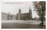 76 Seine Maritime CPA FRANCE 76 "Rouen, Hotel de ville et Eglise Saint Ouen" / Ed. ETOILE