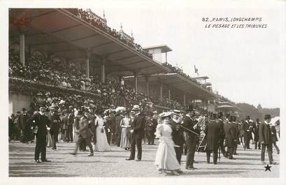 CPA FRANCE 75016 "Paris, Longchamps, course hippique" / Ed. ETOILE