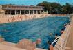 / CPSM FRANCE 71 "Le Creusot, la piscine du parc "