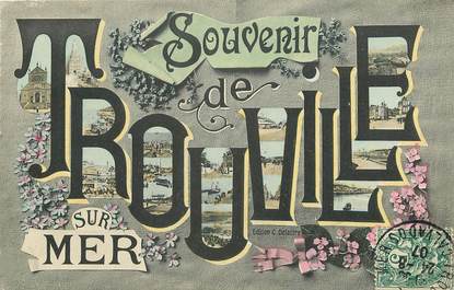 CPA FRANCE 14 "Souvenir de Trouville sur Mer"