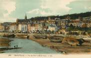 14 Calvado CPA FRANCE 14 "Trouville sur Mer, vue du port à marée basse"