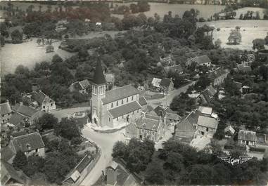 / CPSM FRANCE 61 "Montilly sur Noireau, vue d'ensemble et l'église"