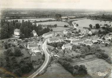 / CPSM FRANCE 61 "Bellavilliers, vue générale aérienne"