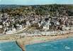 / CPSM FRANCE 14 "Villers sur Mer, Vue générale aérienne de la plage"