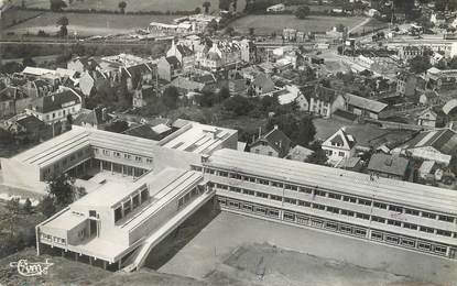 / CPSM FRANCE 14 "Vire, institut Saint jean Eudes, avenue de la gare"