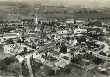 / CPSM FRANCE 14 "Troarn, vue générale aérienne"