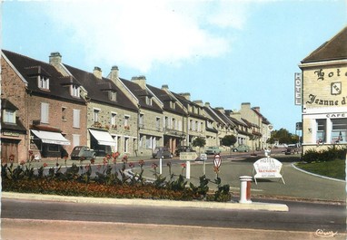 / CPSM FRANCE 14 "Tilly sur Seulles, rue de Bayeux"