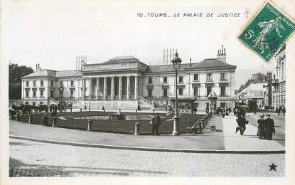 CPA FRANCE 37 "Tours, le palais de justice" / Ed. ETOILE 