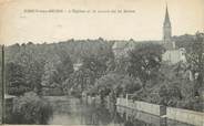 21 Cote D'or / CPA FRANCE 21 "Aisey sur Seine, l'église et le cours de la Seine"