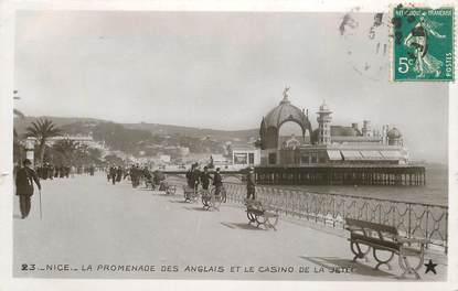 CPA FRANCE 06 "Nice, la promenade des anglais et le casino de la Jetée" / Ed. ETOILE 