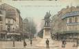 CPA FRANCE 26 "Valence, statue Bancel et rue de la gare"