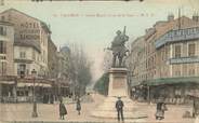 26 DrÔme CPA FRANCE 26 "Valence, statue Bancel et rue de la gare"