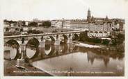 82 Tarn Et Garonne / CPSM FRANCE 82 "Montauban, le vieux pont et le musée Ingres"