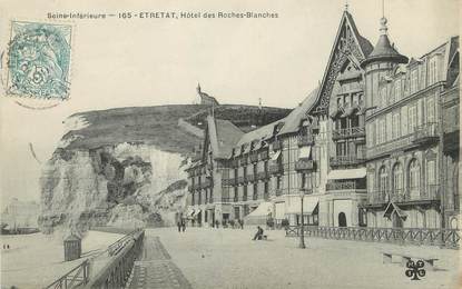 / CPA FRANCE 76 "Etretat, hôtel des Roches Blanches"