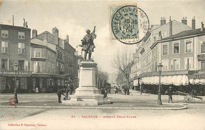 CPA FRANCE 26 "Valence, avenue Félix Faure"