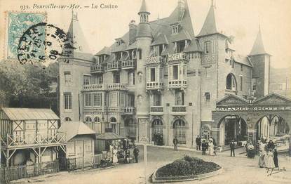 CPA FRANCE 76 "Pourville, le  casino"