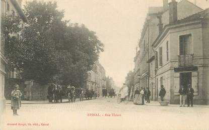 / CPA FRANCE 88 "Epinal, rue Thiers"