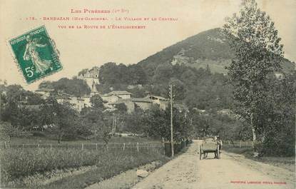 / CPA FRANCE 31 "Barbazan, le village et le château"