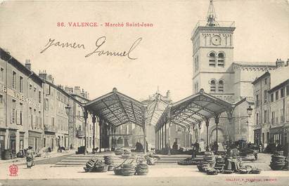 CPA FRANCE 26 "Valence, Marché Saint Jean"