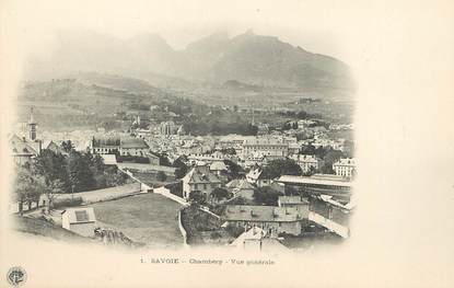 / CPA FRANCE 73 "Chambéry, vue générale"