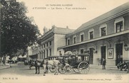 84 Vaucluse / CPA FRANCE 84 "Avignon, la gare, vue extérieure"