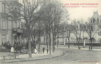 / CPA FRANCE 88 "Remiremont, bld Carnot "