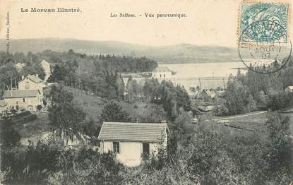 / CPA FRANCE 58 "Les Seltons, vue panoramique"