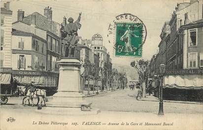 CPA FRANCE 26 "Valence, avenue de la Gare"
